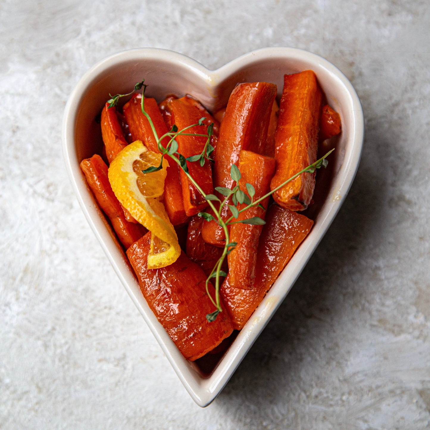 Honey & Orange Carrots with Thyme